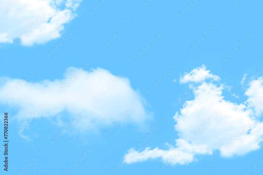 blue sky with clouds