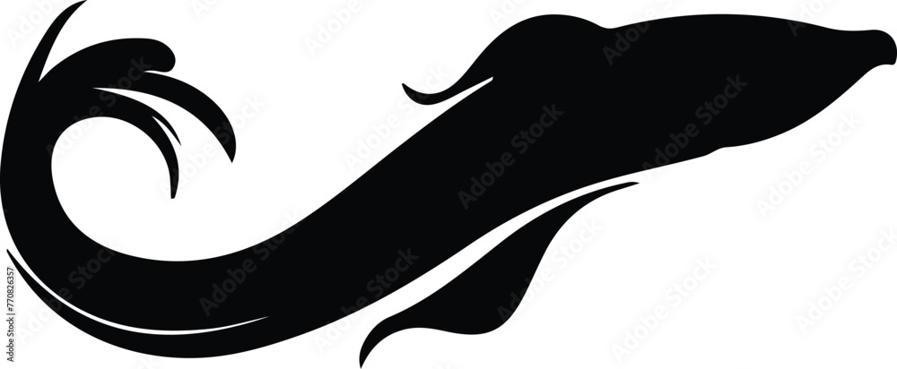gulper eel silhouette gulper eel silhouette