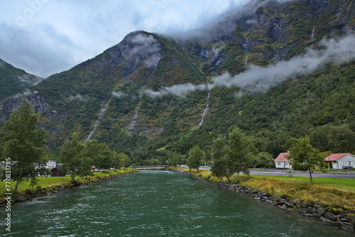 River Flamselvi in Flam in Norway, Europe
 photo