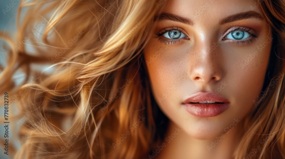 woman skin care concept female healthy hair and skin generative ai woman skin care concept female healthy hair and skin generative ai