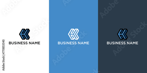 Modern H brand identity creation