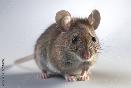 Mouse on Clean White