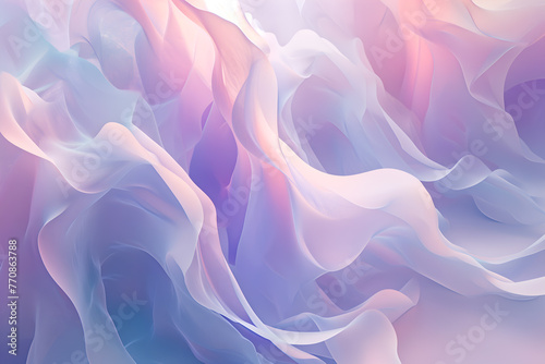  Abstract background with soft curves and shapes, creating a sense of depth and movement.