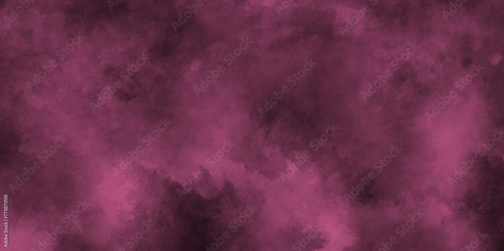abstract Bubblegum Fog or smoke color isolated background, Smoke from fireless candle on dark  and pink wall background, black and Pink powder dust smoke on black background,
