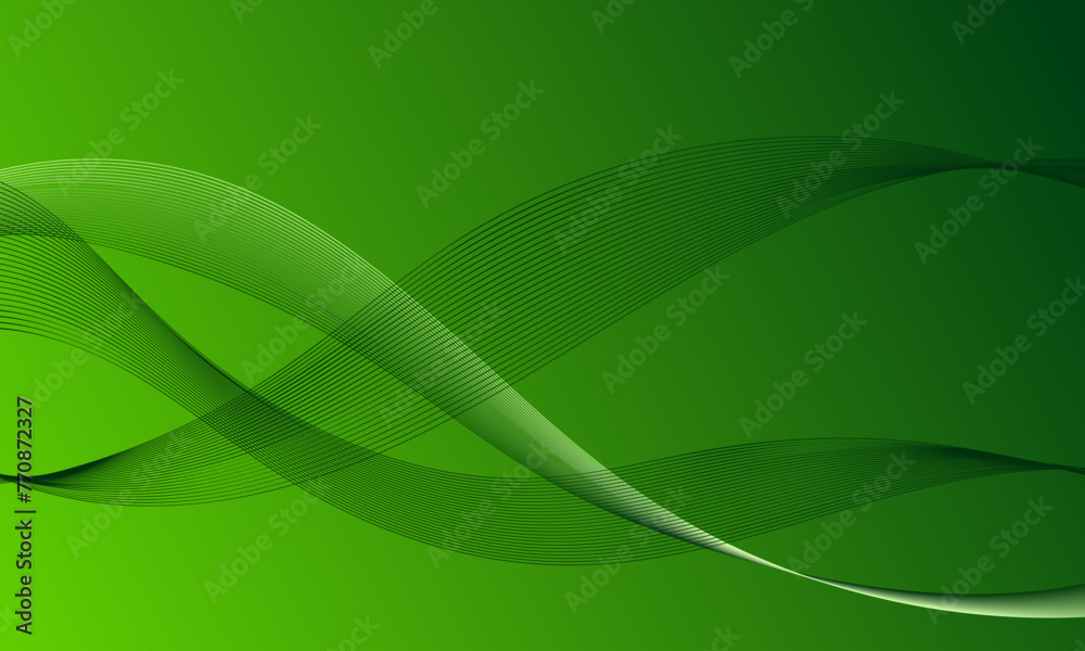 green business lines wave curves with soft gradient abstract background green business lines wave curves with soft gradient abstract background