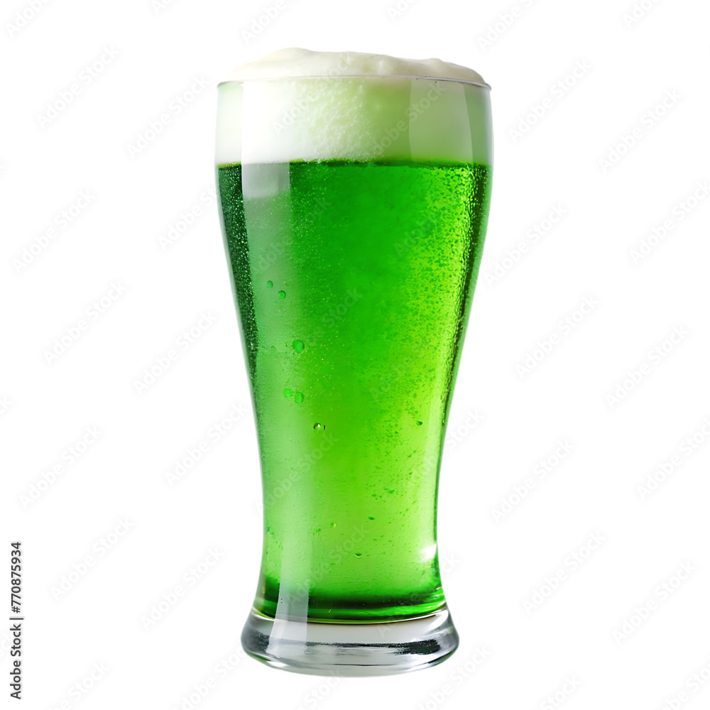 glass of beer with drops glass of beer with drops