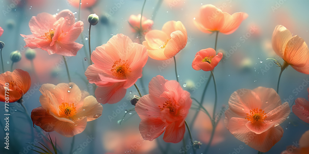 Close-up floral background Close-up floral background