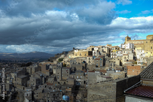 Fototapeta Naklejka Na Ścianę i Meble -  Enna - the highest city in Sicily