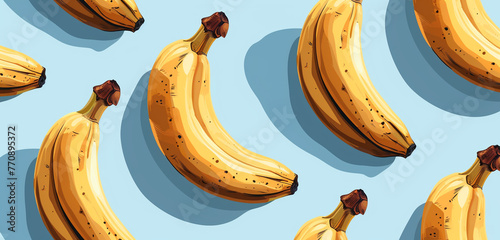 illustration of bananas