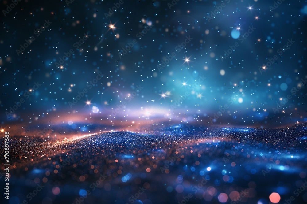 Glittering stars, macro lens, deep space vibe, dark with specks of light for night sky background , vibrant Glittering stars, macro lens, deep space vibe, dark with specks of light for night sky background , vibrant