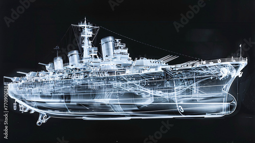 Warship Anatomy in X-ray Vision photo