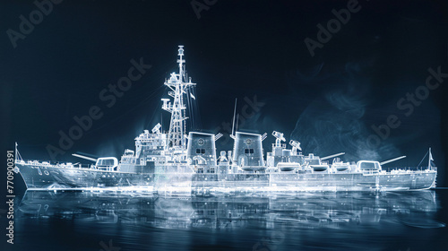 Warship Anatomy in X-ray Vision photo
