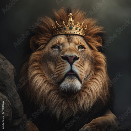  Regal Lion King  Sovereignty and Majesty Embodied 
