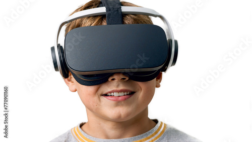 boy , Man with vr headset Transparent image photo