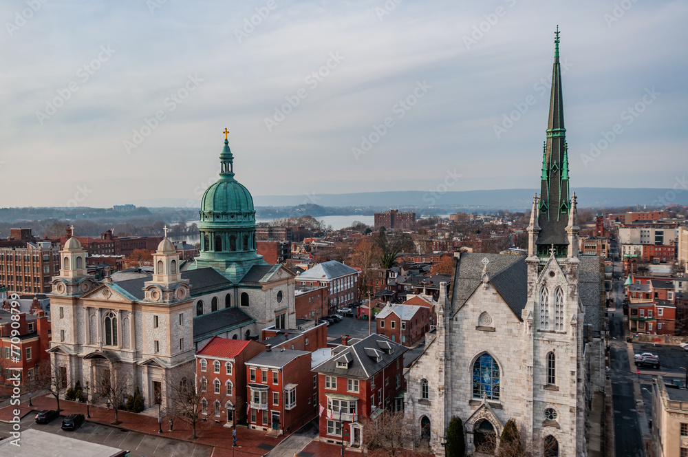 The Historic City of Harrisburg, Pennsylvania USA