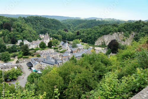 The famous Homalius rock of Durbuy, Belgium 