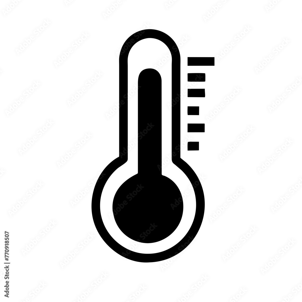 thermometer silhouette vector illustration icon.
thermometer silhouette vector illustration icon.