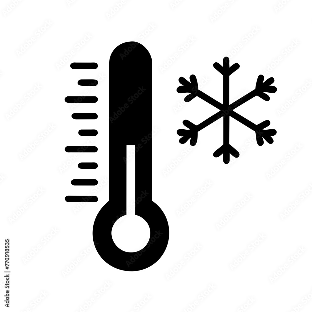 thermometer silhouette vector illustration icon.
thermometer silhouette vector illustration icon.