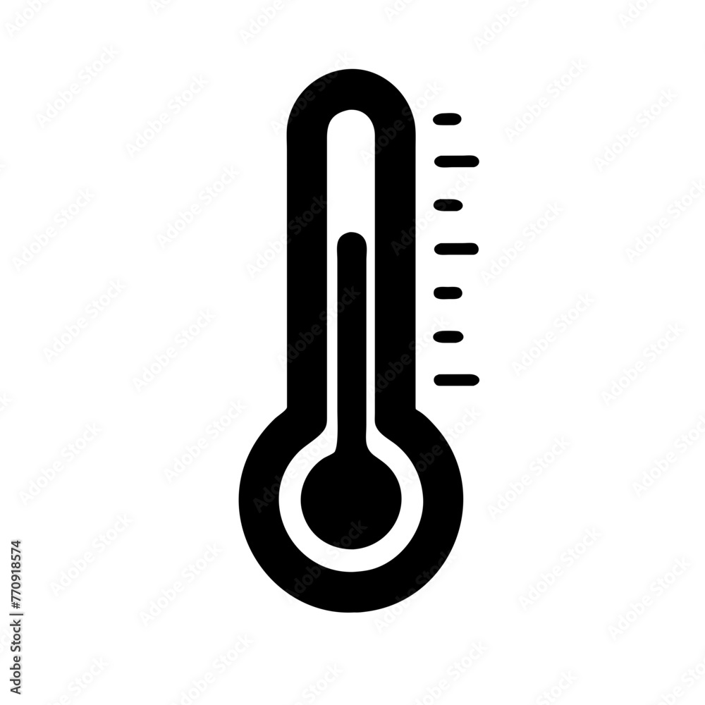 thermometer silhouette vector illustration icon.
thermometer silhouette vector illustration icon.