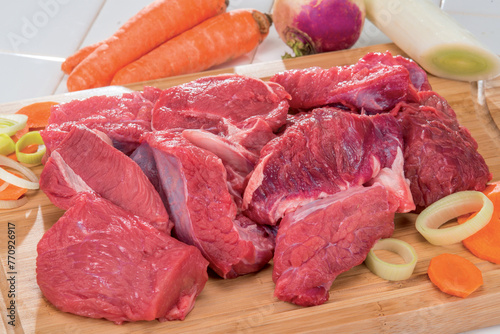 Plakat Boeuf Bourguignon bovine