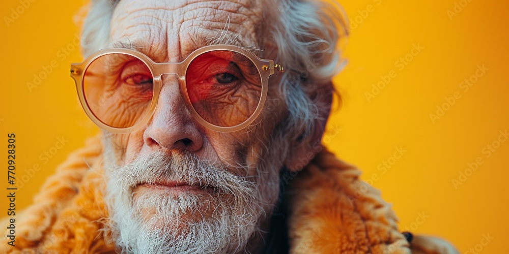 A thoughtful senior man, with grey hair, gazes outside, conveying sorrow. A thoughtful senior man, with grey hair, gazes outside, conveying sorrow.
