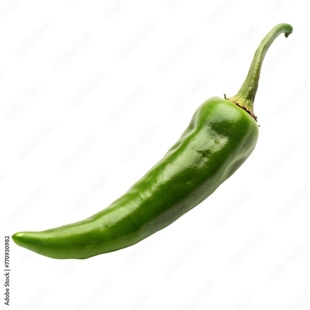 fresh hot peppers on white background fresh hot peppers on white background