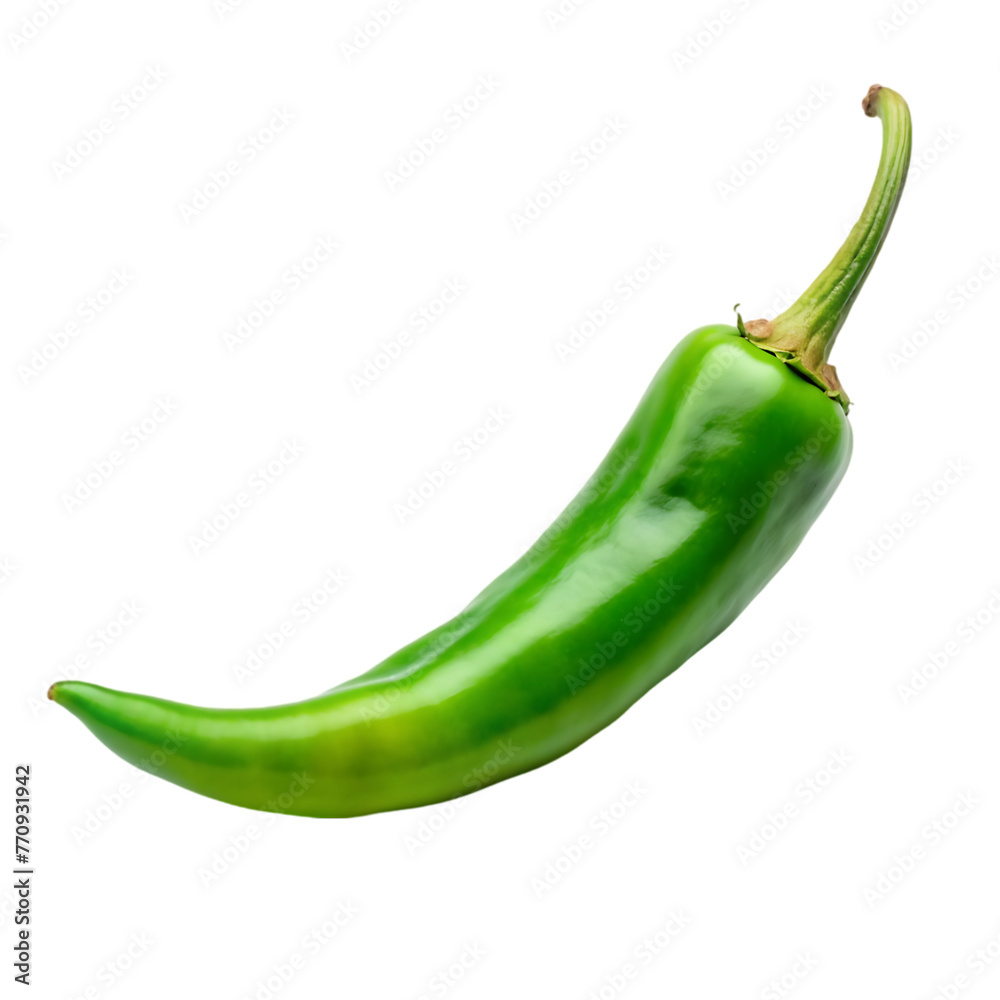 fresh hot peppers on white background fresh hot peppers on white background