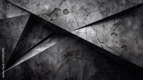 Abstract black background, black granite figural wall texture  © Nataliia