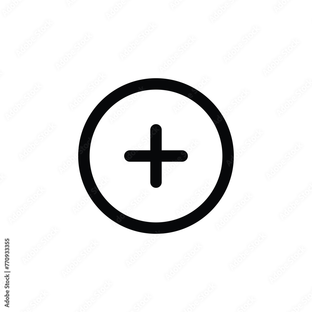 Plus interface vector icon. Add new flat sign design. Create symbol pictogram. Insert icon. Append sign. Additional sign. UX UI icon Plus interface vector icon. Add new flat sign design. Create symbol pictogram. Insert icon. Append sign. Additional sign. UX UI icon
