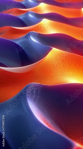 Colorful Wavy Background Design