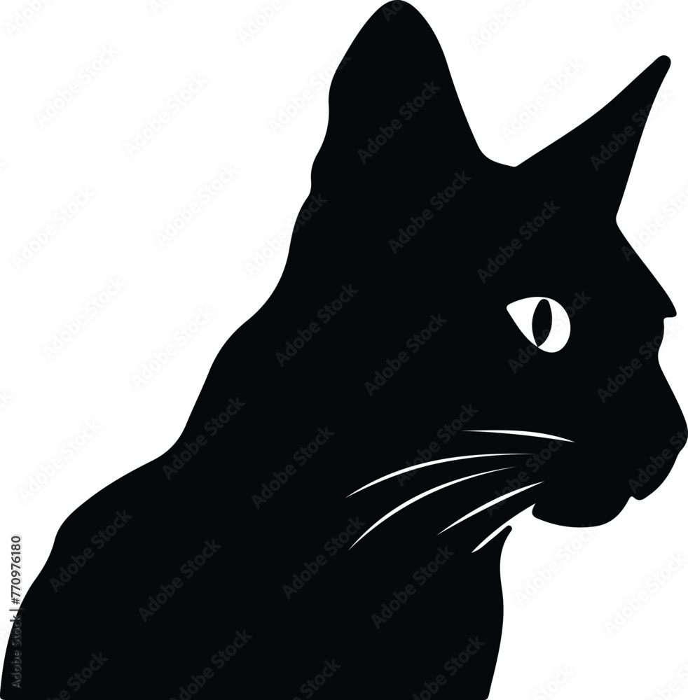 Russian Blue Cat portrait Russian Blue Cat portrait