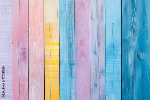 colorful wooden background