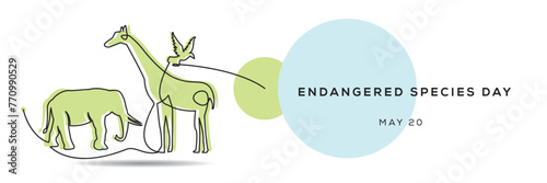 Endangered Species Day, held on 20 May.