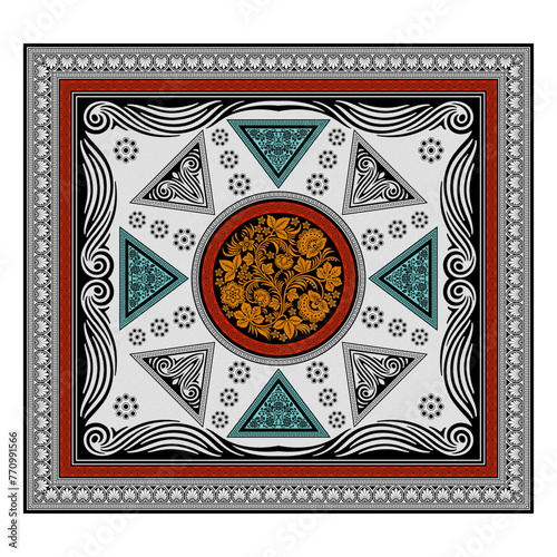 bedsheet design digital art use hand work and digital printing