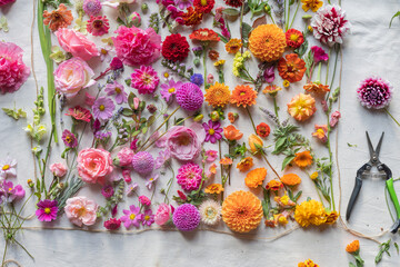 colorful flower background