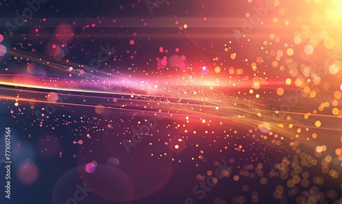 abstract light technology background glows in the dark of comeliness