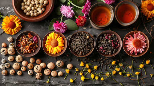 Tea Ingredients chrysanthemums cassia seed tea
