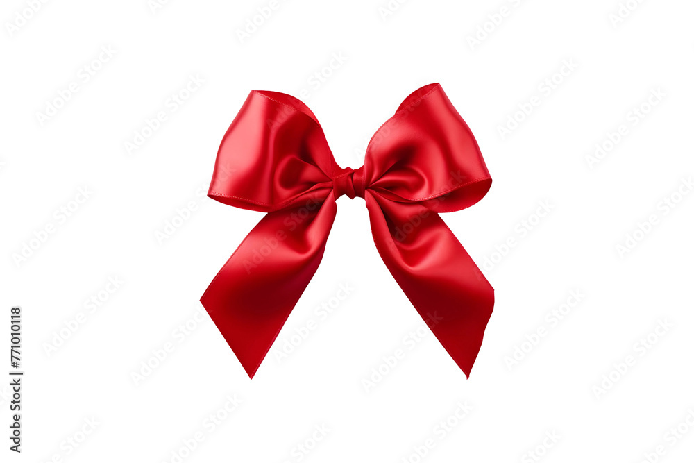Ribbon Bow isolated on transparent background, PNG Cutout Ribbon Bow isolated on transparent background, PNG Cutout