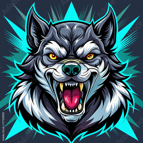head, animal, vector, wolf, tattoo, tiger, lion, wild, 