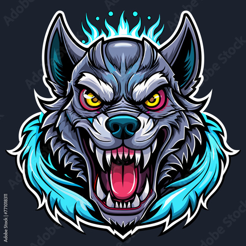 head, animal, vector, wolf, tattoo, tiger, lion, wild, 