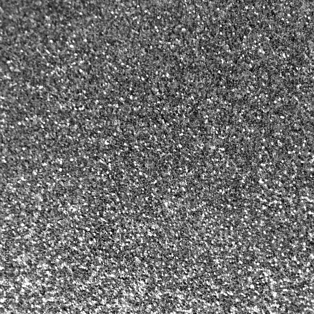 Gray glitter texture background. New Year, Christmas and celebration background concepts. 