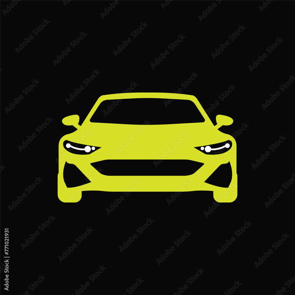 Obraz premium Car Logo Vector