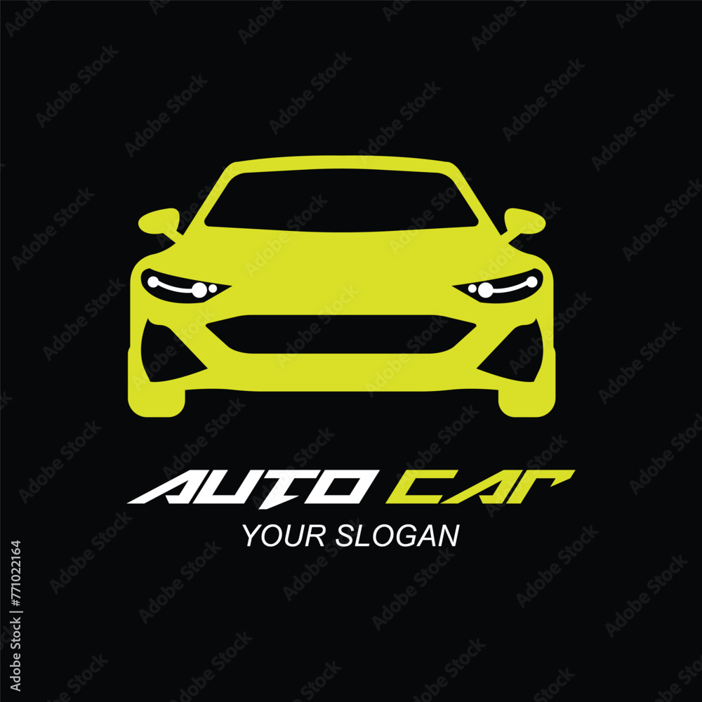 Fototapeta premium Car Logo Vector