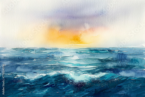 aquarell ocean