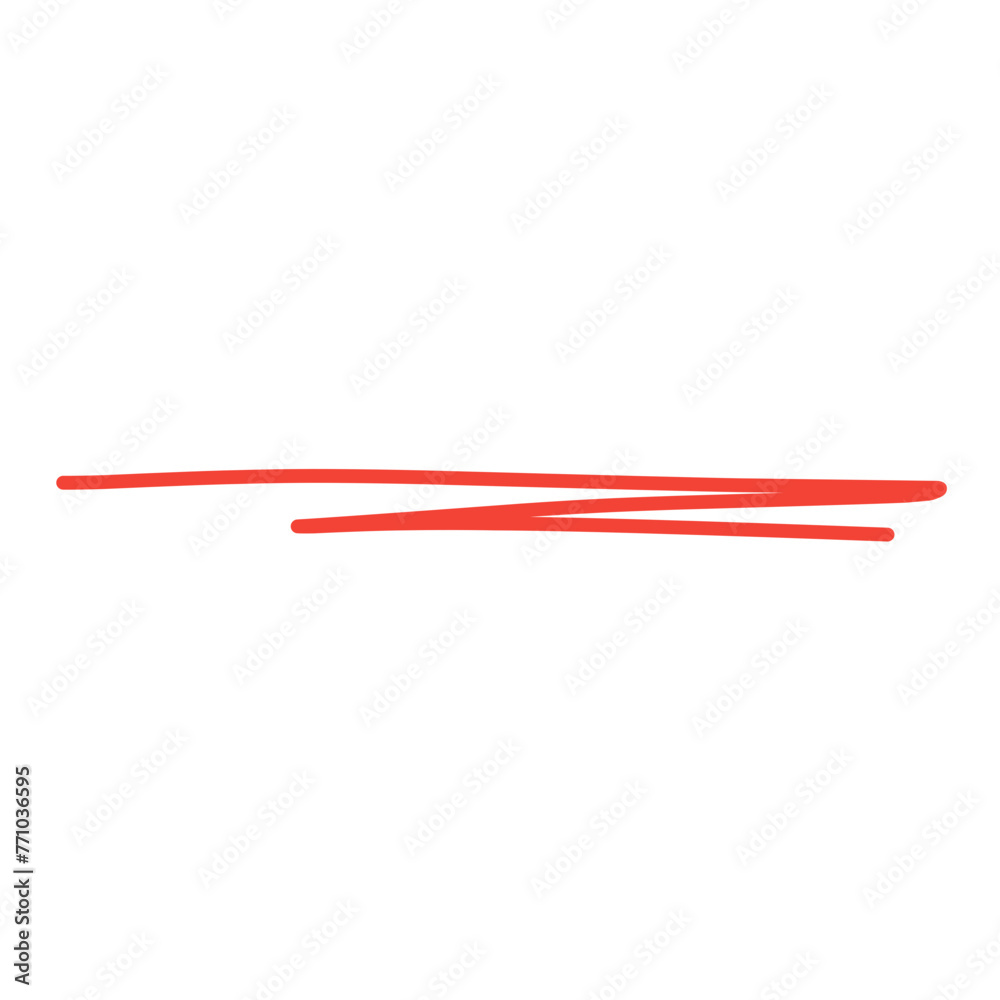 red brush stroke underline red brush stroke underline