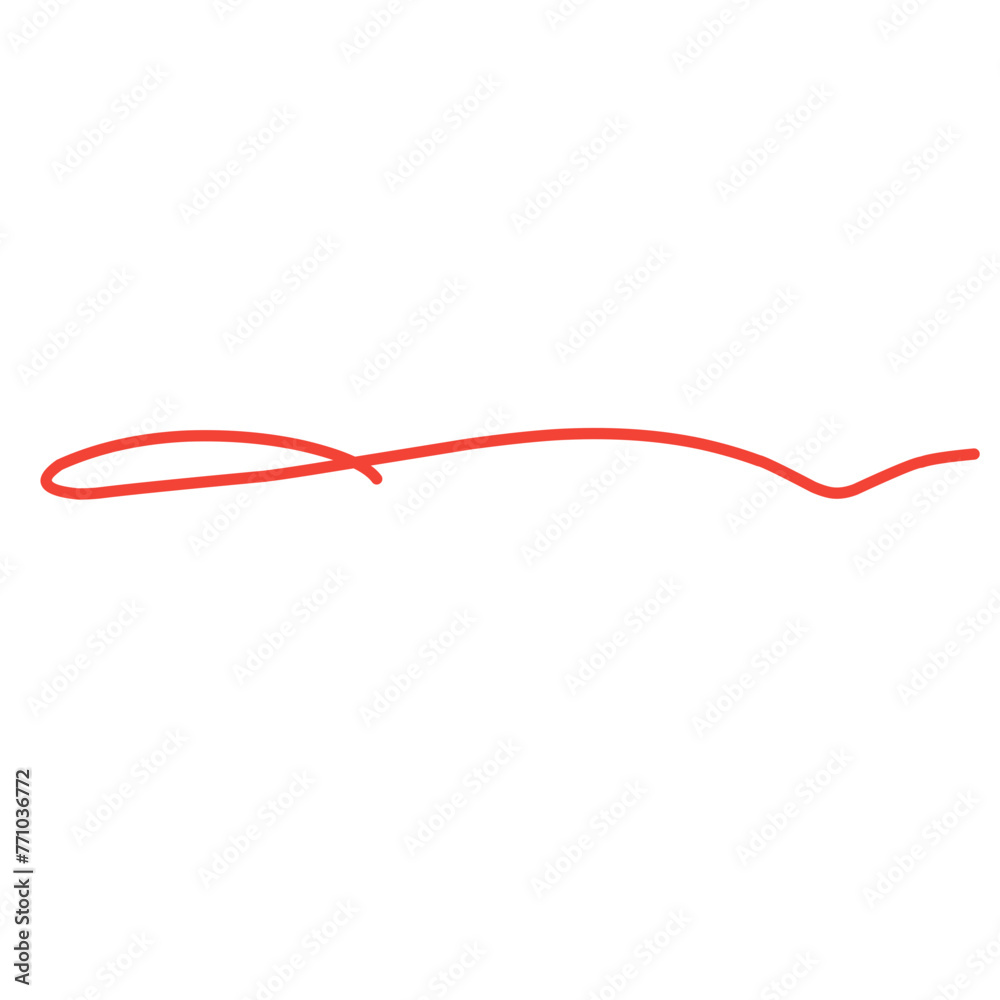 red brush stroke underline red brush stroke underline