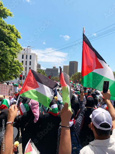 Palestine Protest March  photo