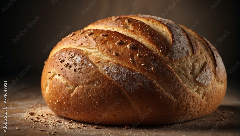 Bread with beautiful eating look