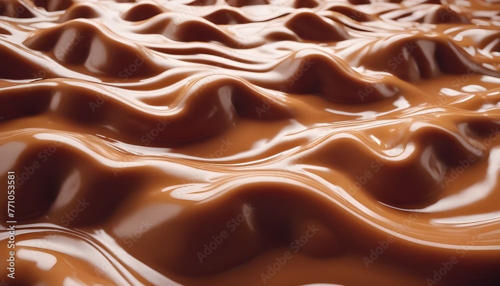 Wavy chocolate texture Wavy chocolate texture