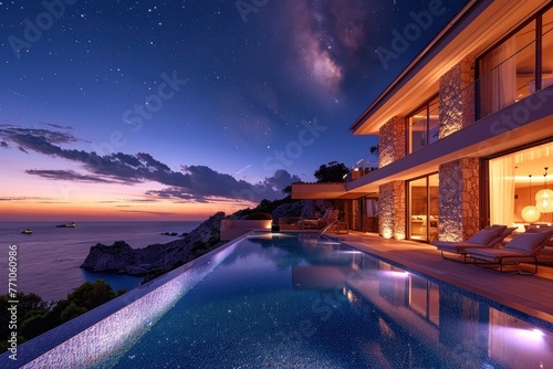 Luxurious Modern House with Pool and Breathtaking Sea View for Ultimate Relaxation and Comfort